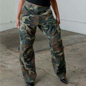Local European Camo Cargo Pants